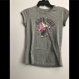Good Vibes Unicorn Converse T-Shirt